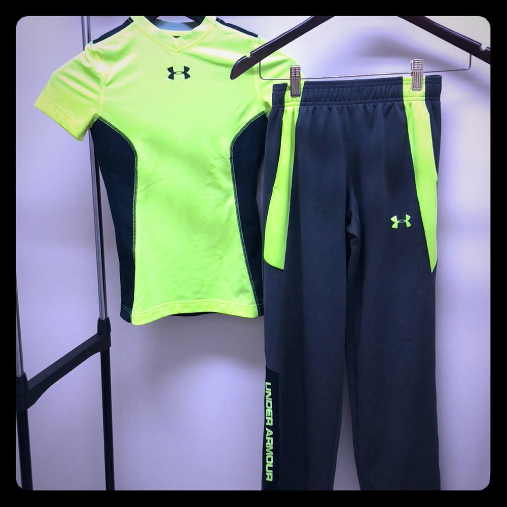 Under Armour set boys medium